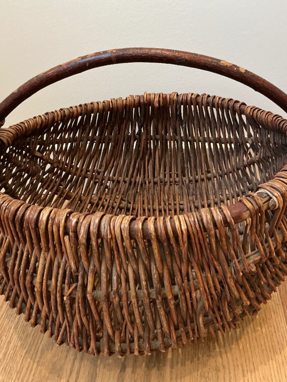 Vintage Weaved Basket